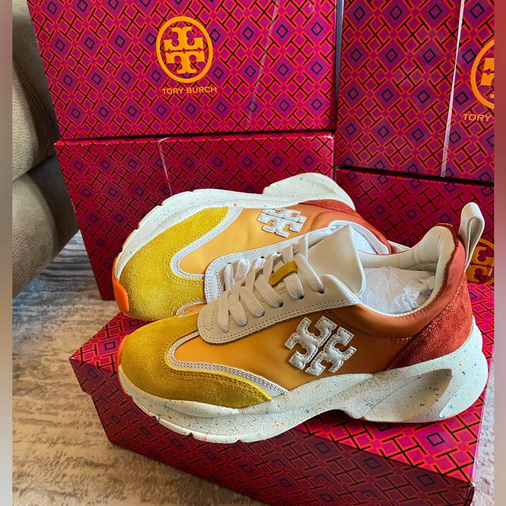 Tory Burch Good Luck Trainer Sneakers